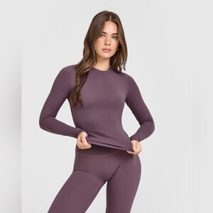 Oner Active SOFTMOTION™ LONG SLEEVE TOP WITH WHITE LOGO XL